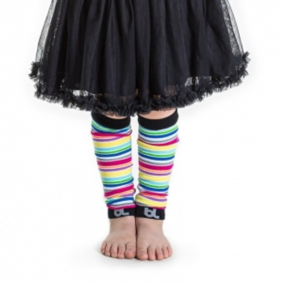 Retro Leggings Colorful Striped - Picture 5 of 5